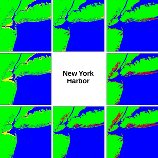 Figure 11. Directional analysis at New York Harbor (experiment NY7).