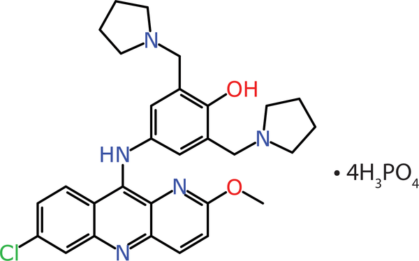 Pyronaridine tetraphosphate is an efficacious antiviral and anti