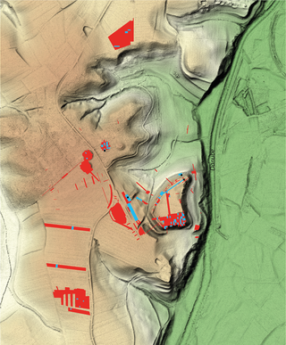 Surface mapping of the finds from old and new excavations at the Heuneburg plateau, lower town and outer settlements.