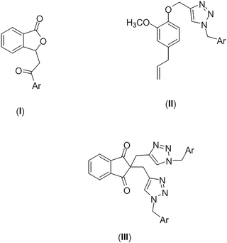 General structures of compounds evaluated as inhibitors of WNV NS2-NB3 protease.